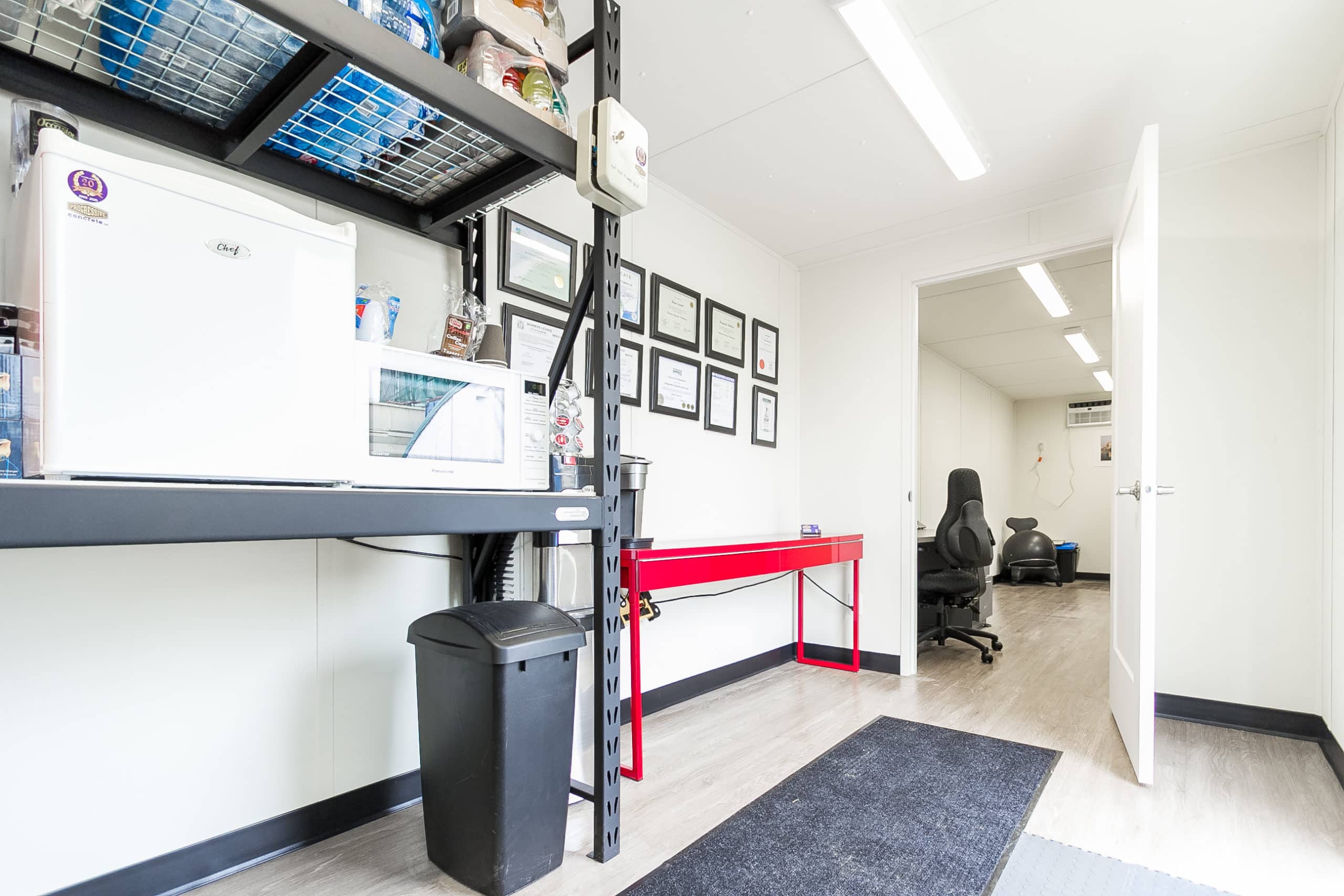 40’HC Office CUBE – Vinyl Drywall Finished - Tupcan Pty Ltd