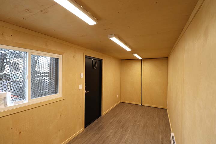 20’ Office CUBE – Wood Finished - Tupcan Pty Ltd