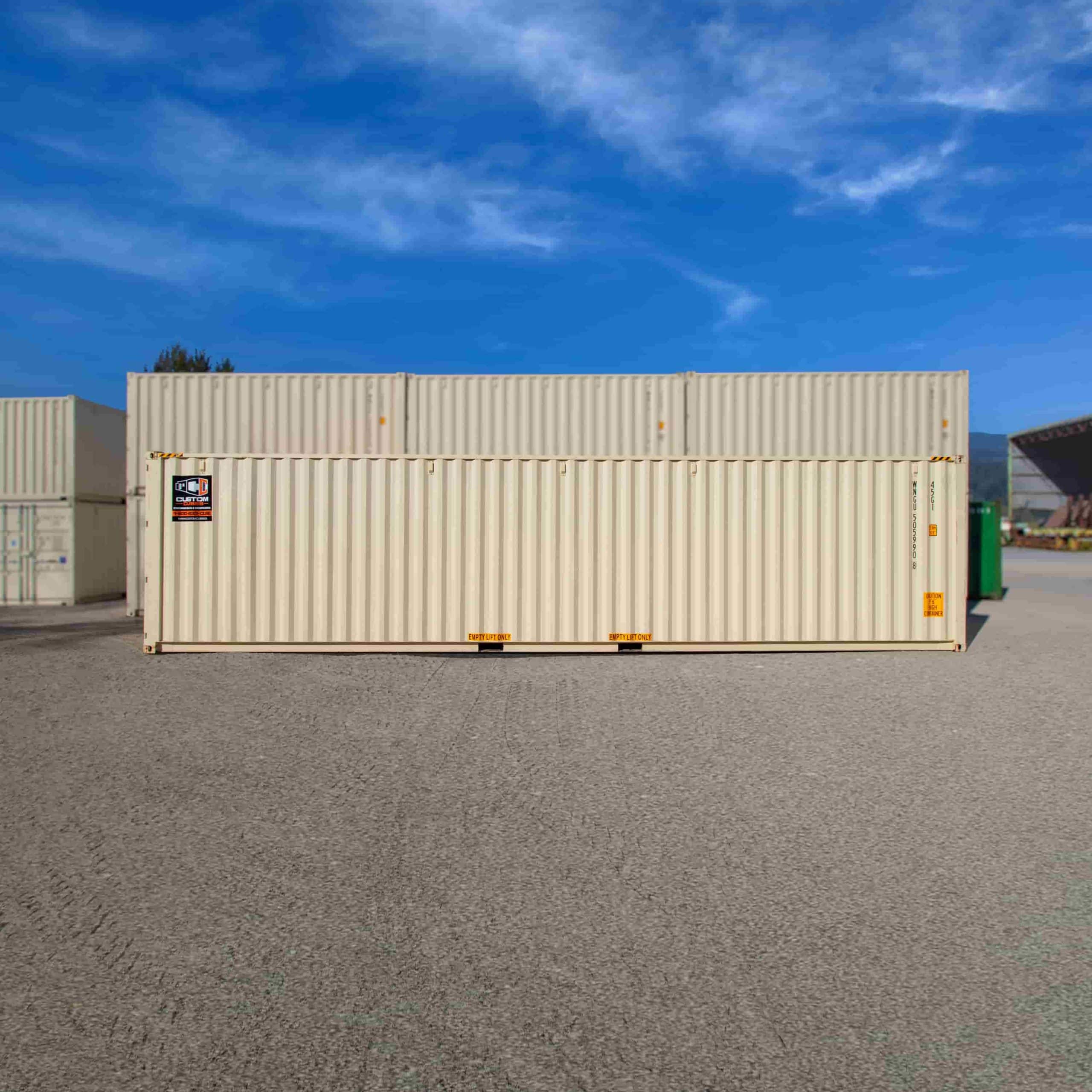 40’HC New (1-trip) Shipping Container - Tupcan Pty Ltd