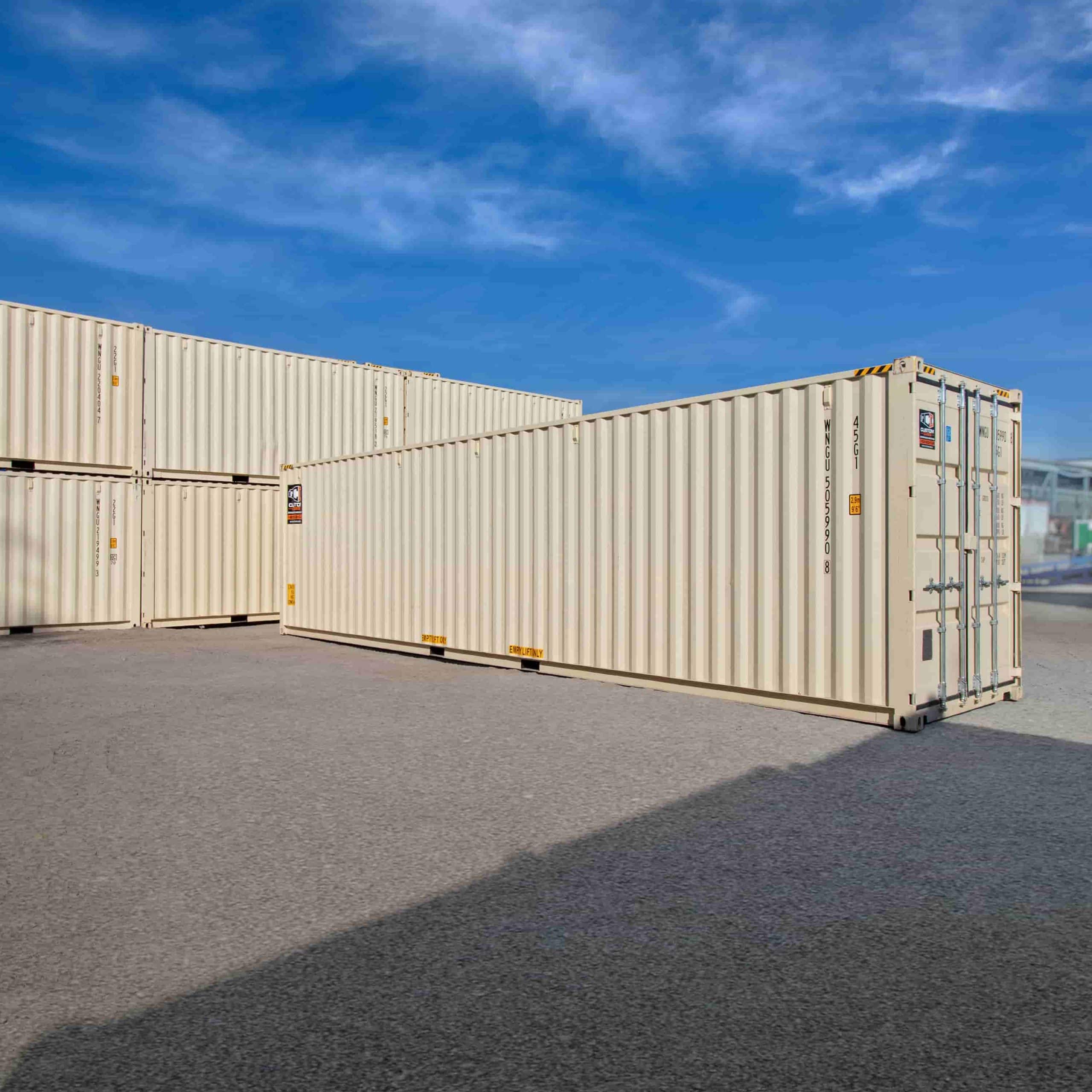 40’HC New (1-trip) Shipping Container - Tupcan Pty Ltd