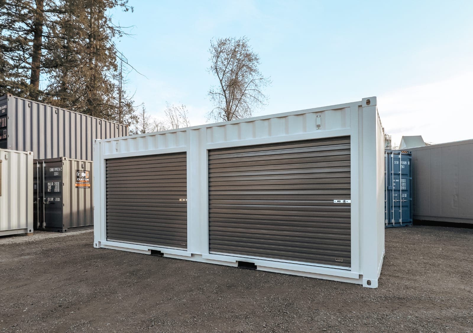 20′ Shipping Container + (2)  8′ Rollup Doors - Tupcan Pty Ltd