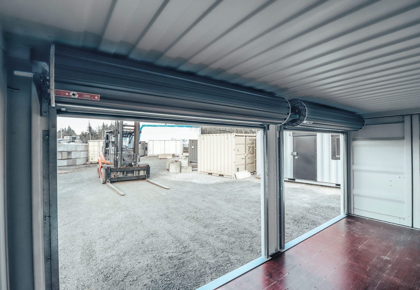 20′ Shipping Container + (2)  8′ Rollup Doors - Tupcan Pty Ltd