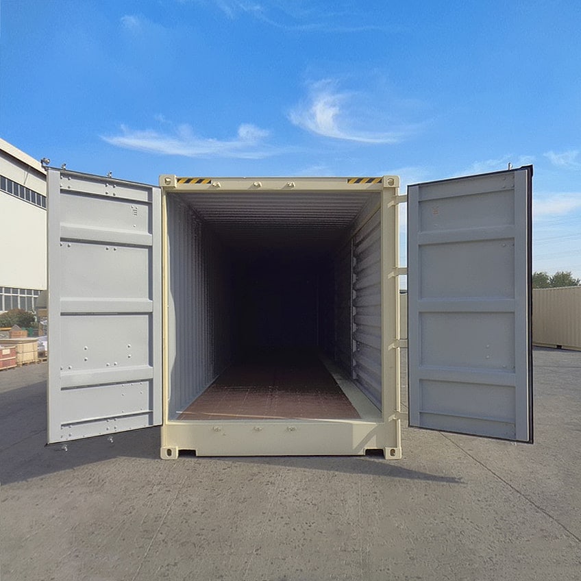 40’HC New (1-trip) “Openside” Shipping Container - Tupcan Pty Ltd