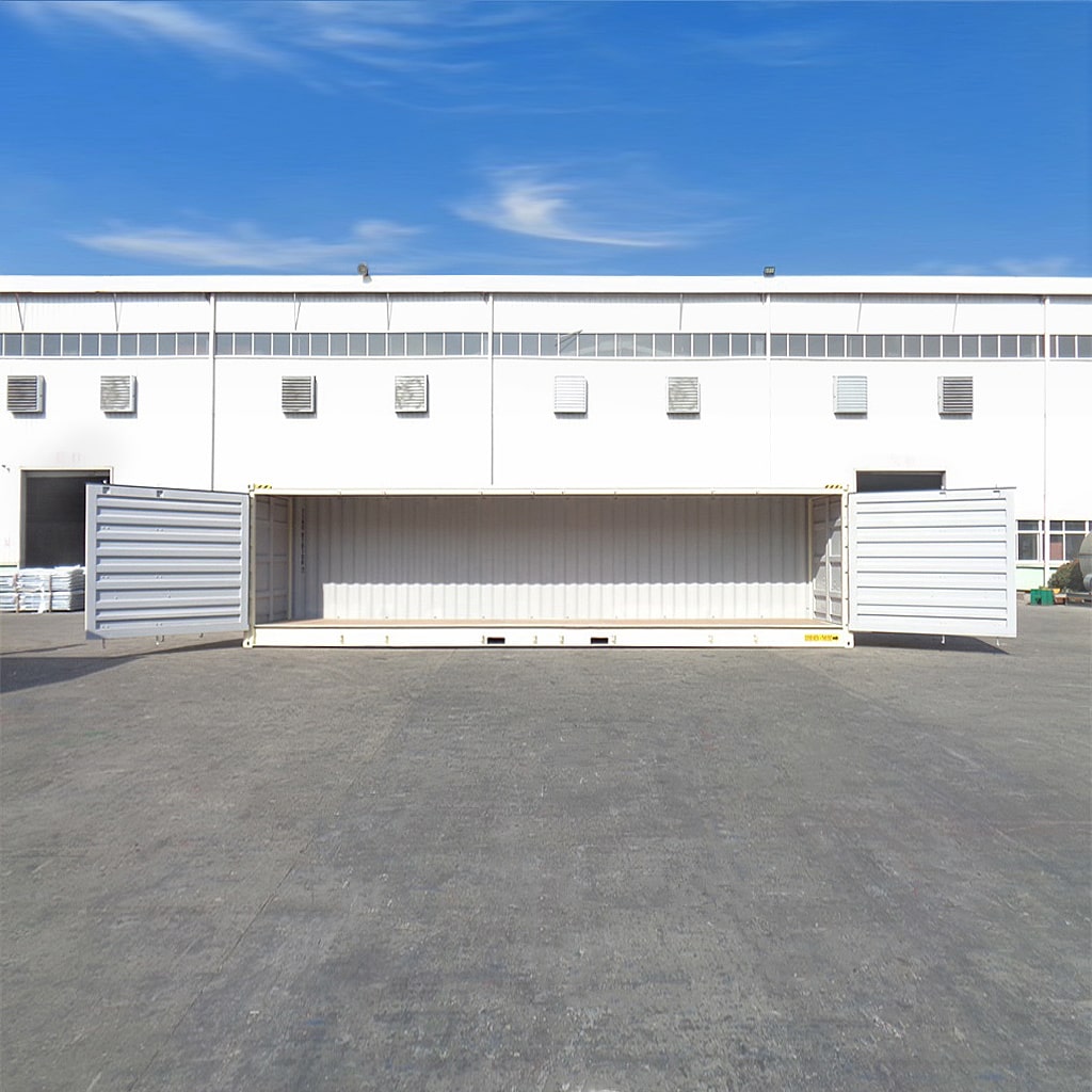 40’HC New (1-trip) “Openside” Shipping Container - Tupcan Pty Ltd