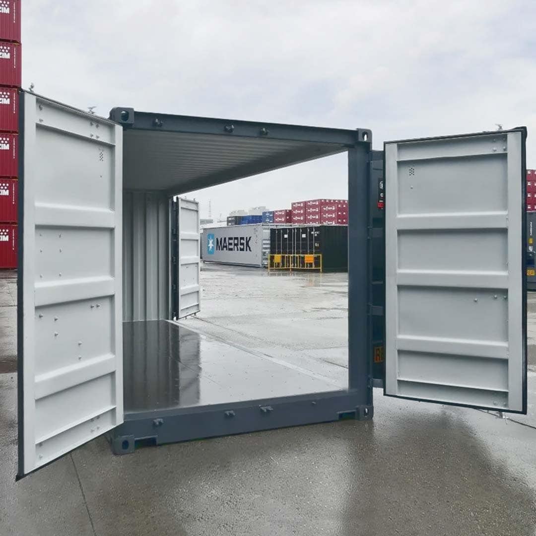 20’ New (1-trip) “Openside” Shipping Container - Tupcan Pty Ltd