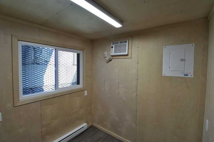 7′ Office Container + Storage Locker - Tupcan Pty Ltd