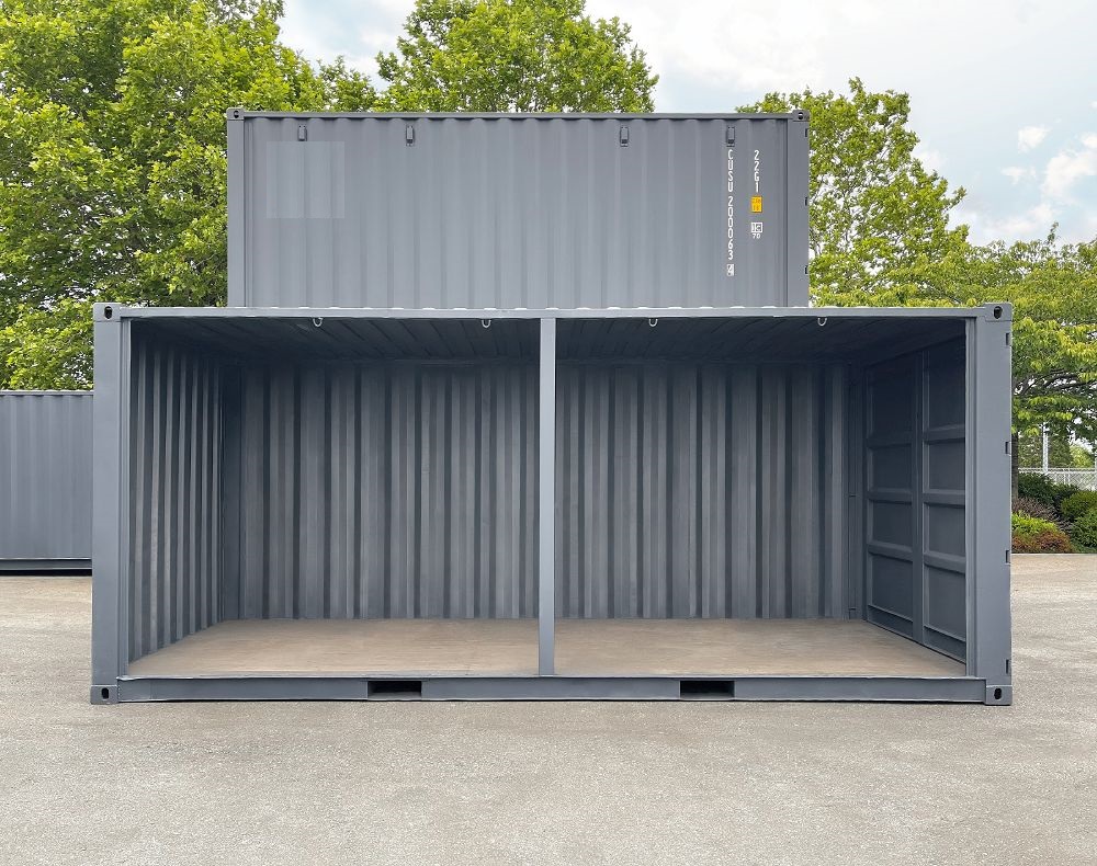 20’ Used “Open Face” Shipping Container - Tupcan Pty Ltd