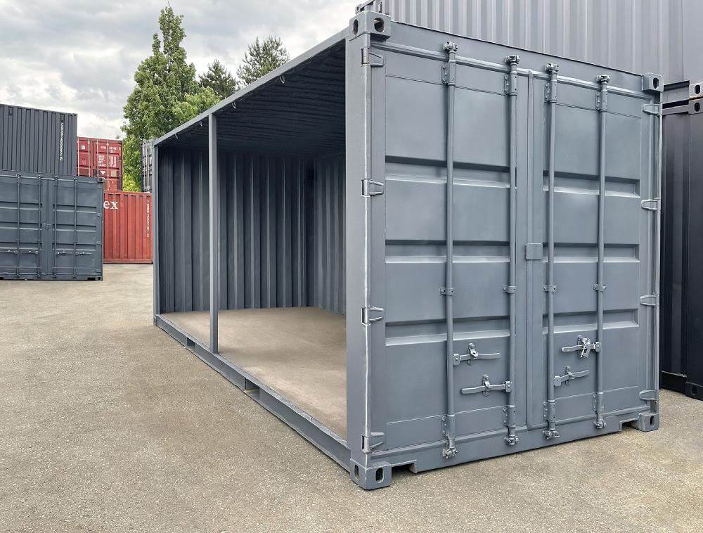 20’ Used “Open Face” Shipping Container - Tupcan Pty Ltd
