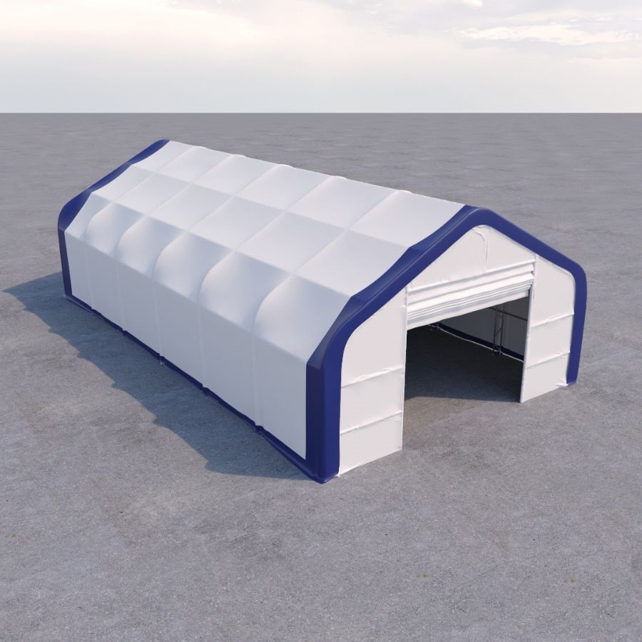 Dual Truss Storage Shelter (30′ x 60′ x 20′) - Tupcan Pty Ltd