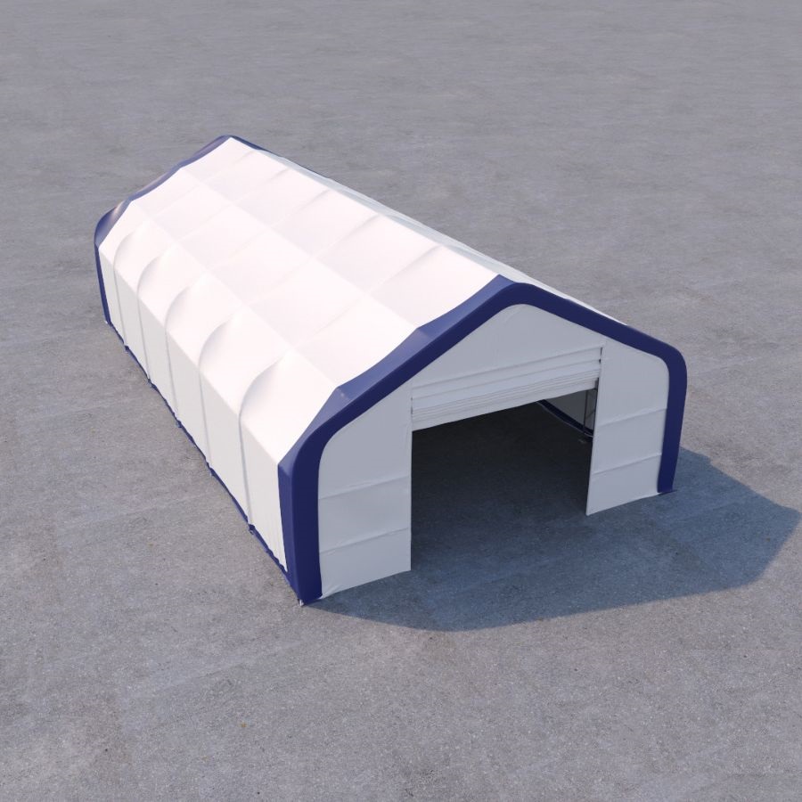 Dual Truss Storage Shelter (30′ x 60′ x 20′) - Tupcan Pty Ltd