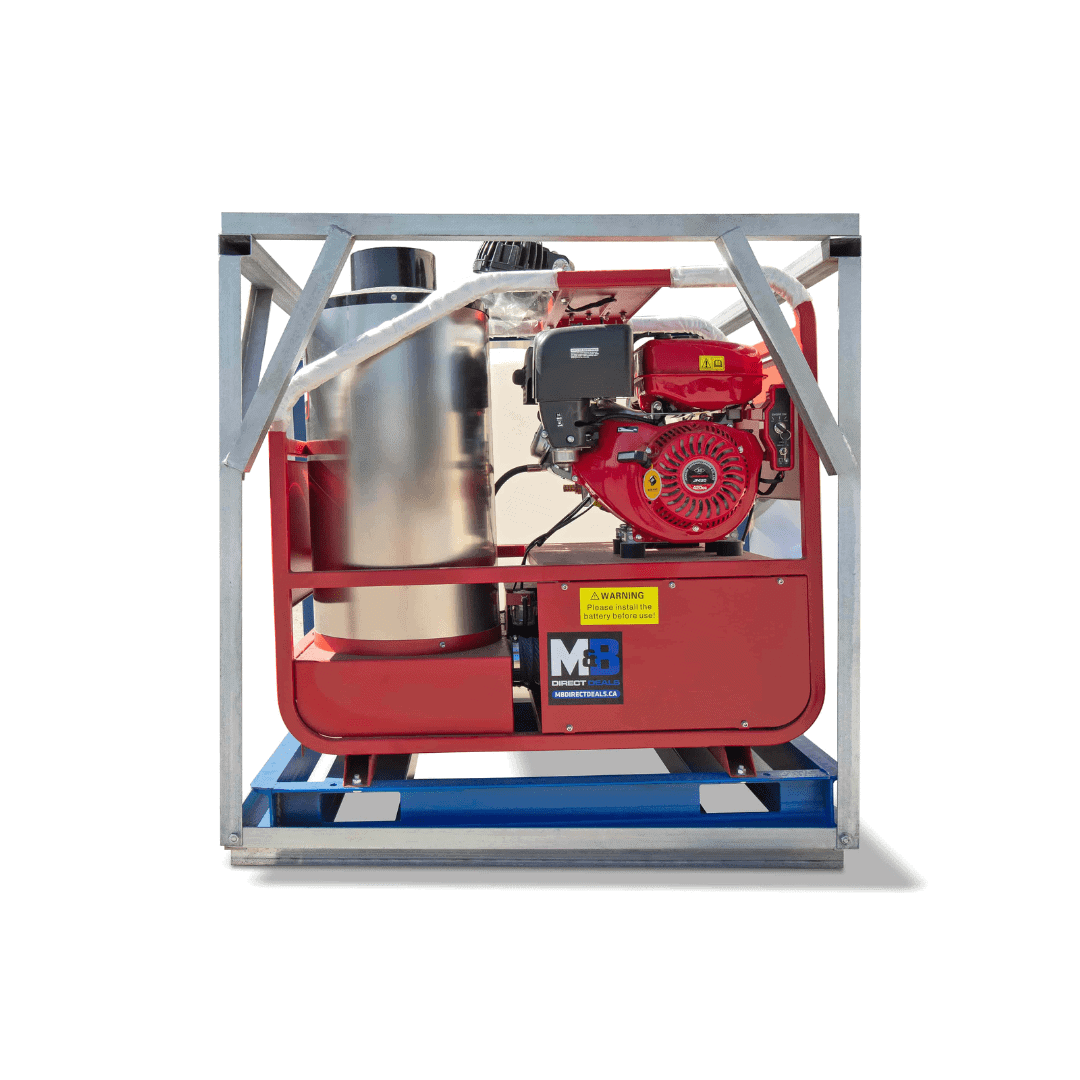 M&B | 4000 PSI Self Contained Hot Water Pressure Washer - Tupcan Pty Ltd