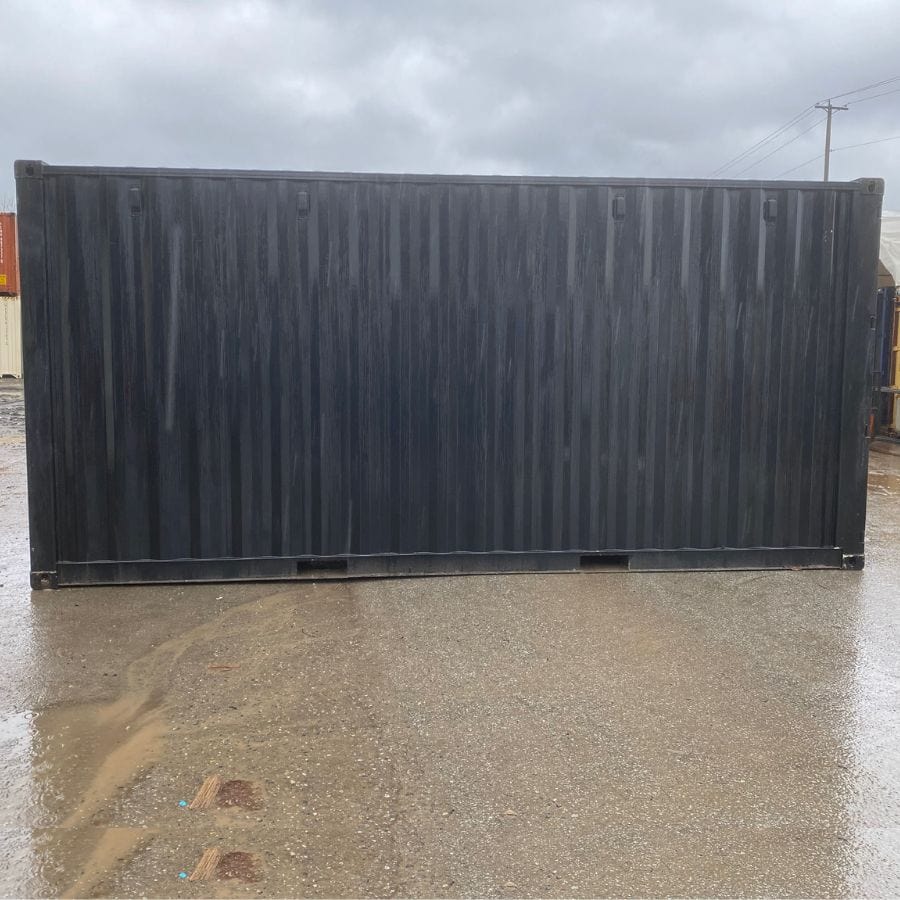 20’HC New (1-Trip) Shipping Container – Painted Black - Tupcan Pty Ltd