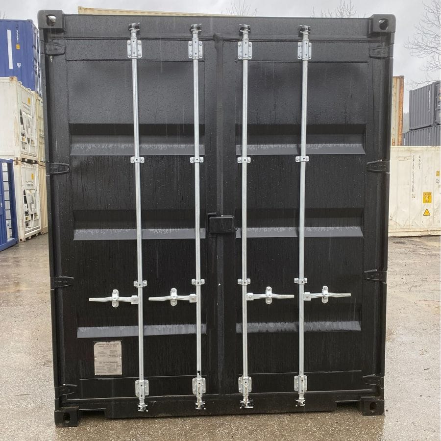 20’HC New (1-Trip) Shipping Container – Painted Black - Tupcan Pty Ltd