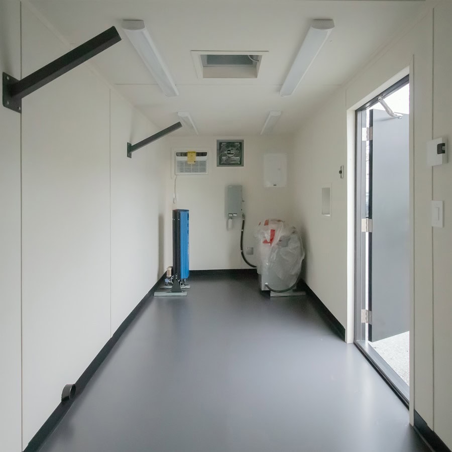 Shipyard Machinery Enclosure - Tupcan Pty Ltd