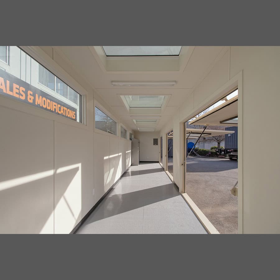 40’ Art Studio w/Flip up Doors - Tupcan Pty Ltd