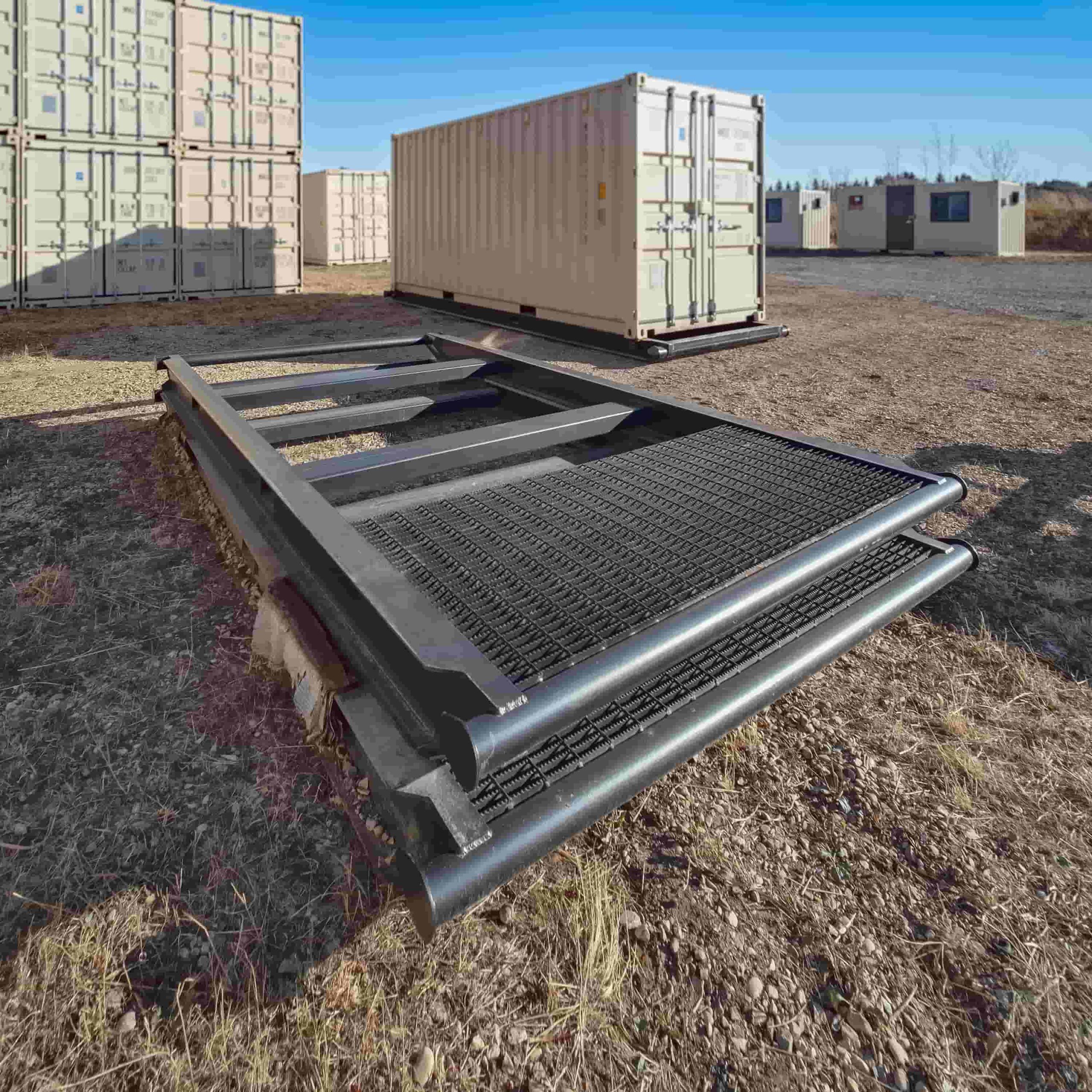 10’ Grated “Weld On” Skid - Tupcan Pty Ltd