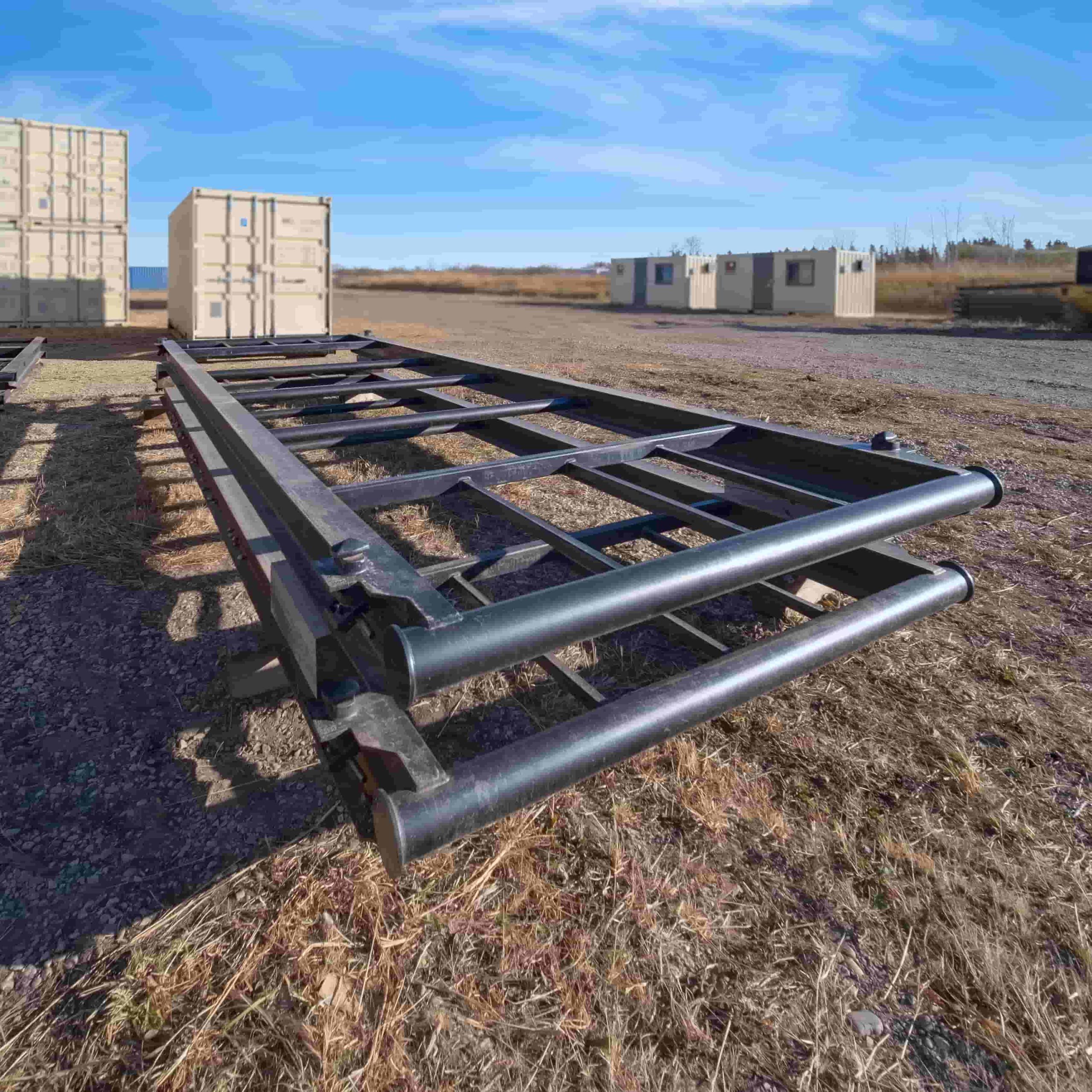 20’ Container skid w/ twist locks “Non-Grated” - Tupcan Pty Ltd