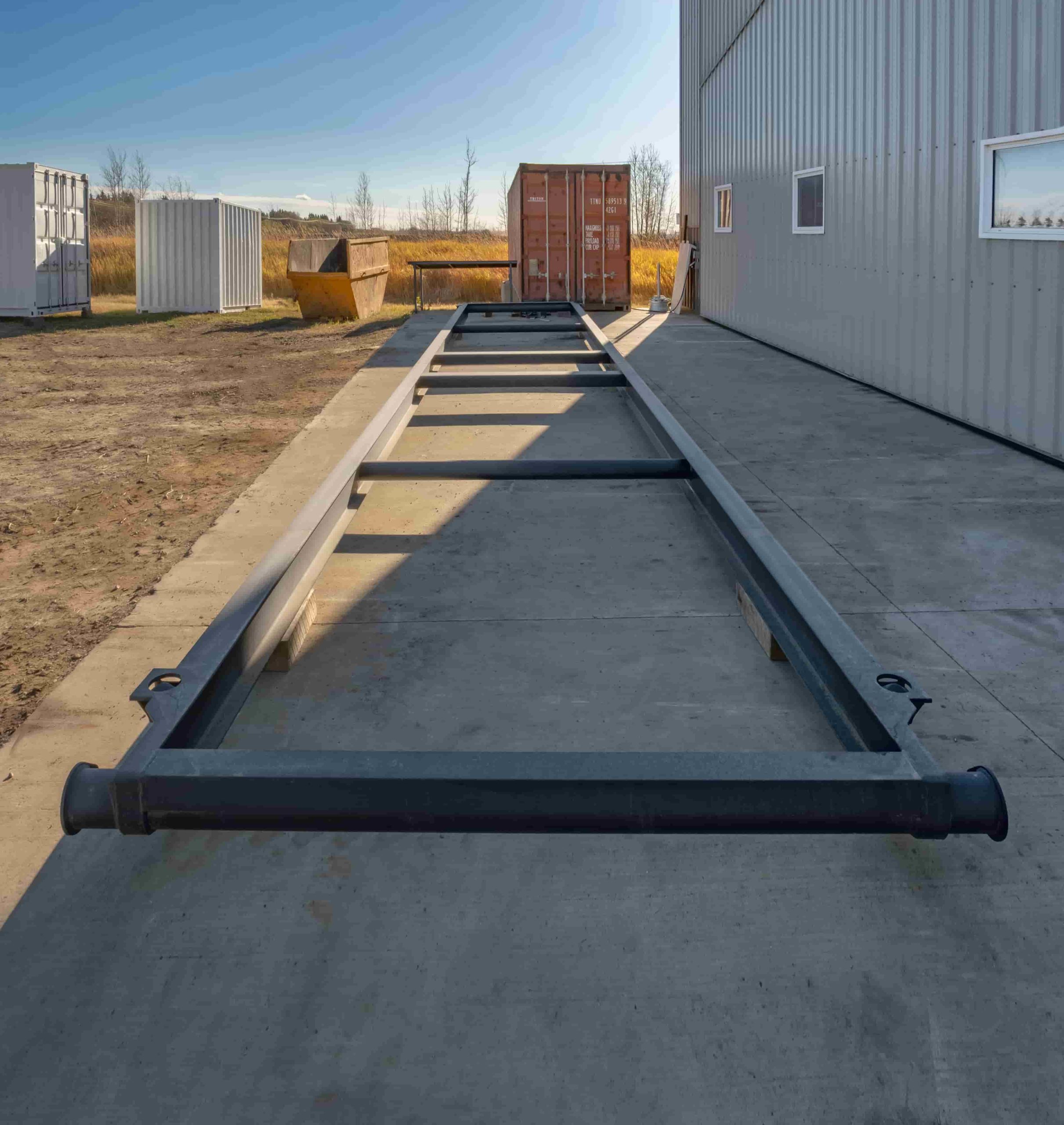 40’ Container skid w/ twist lock “Non Grated” - Tupcan Pty Ltd