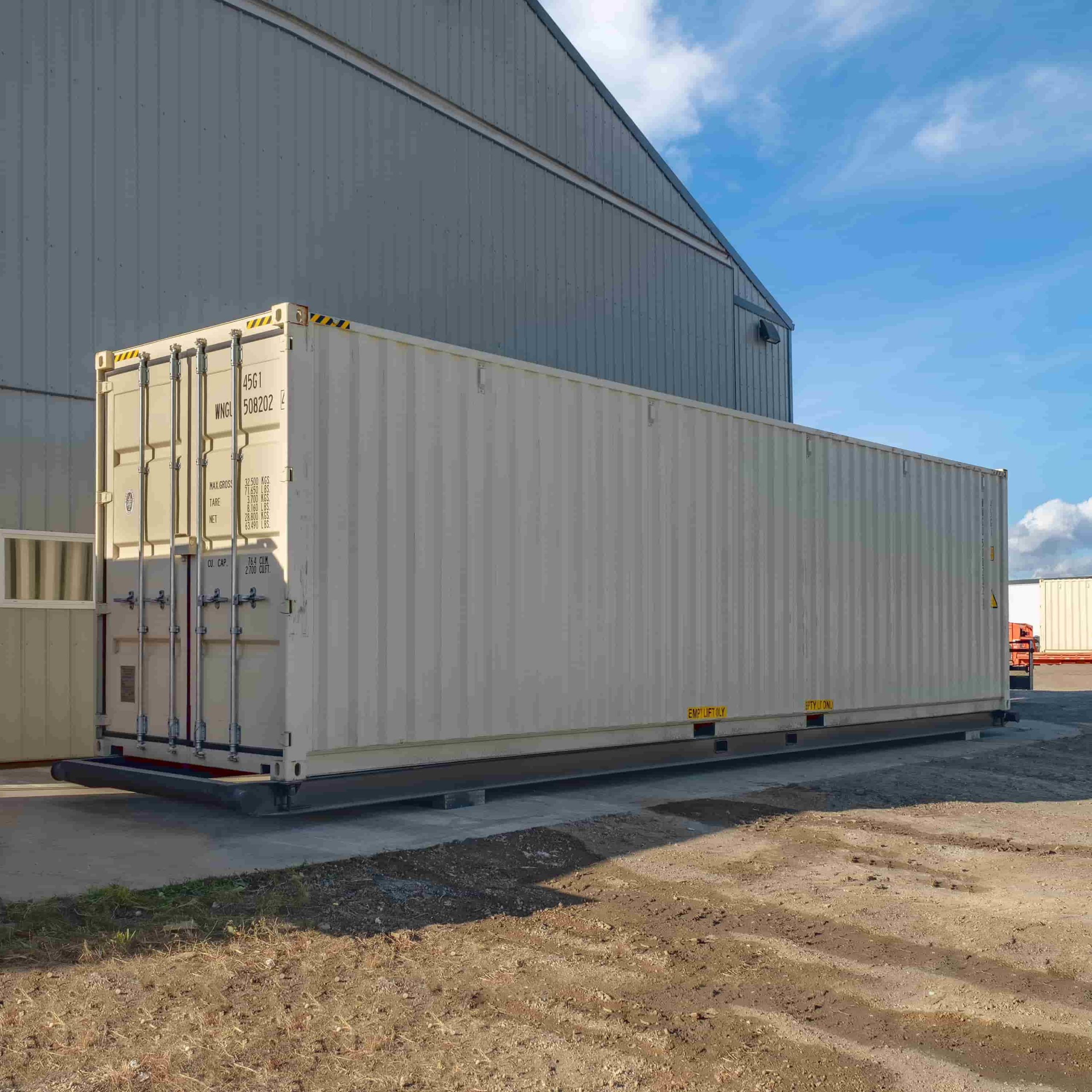 40’ Container skid w/ twist lock “Non Grated” - Tupcan Pty Ltd