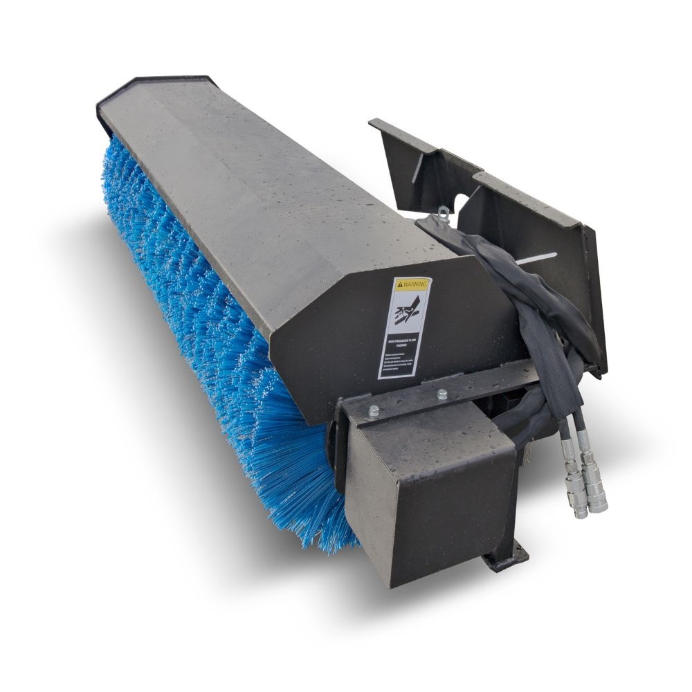 M&B | 72″ Skid Steer Angle Broom - Tupcan Pty Ltd