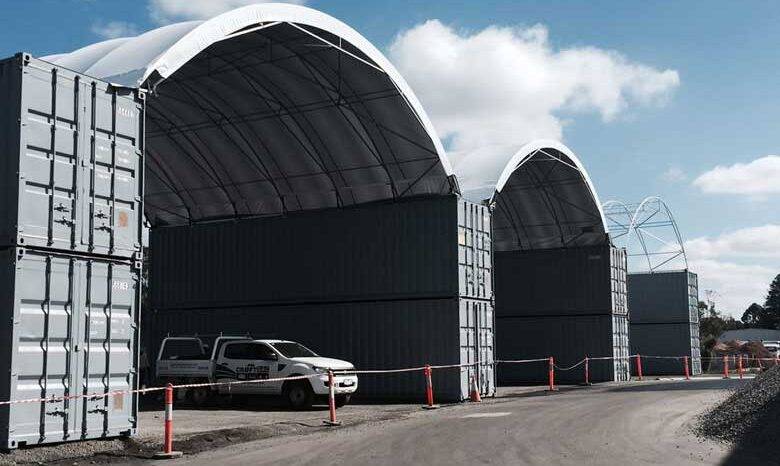 Shipping Container Shelters for sale at Tupcan Pty Ltd