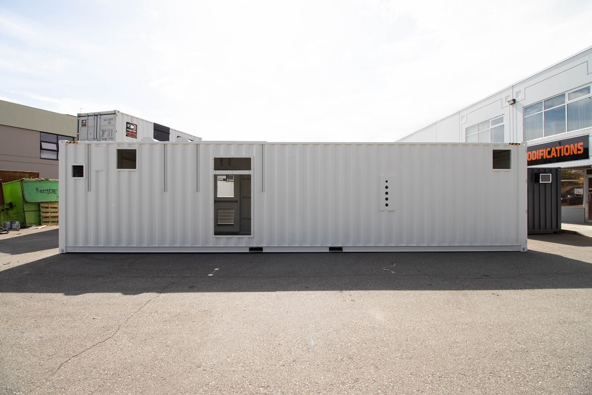 40’ Custom Mechanical Enclosure - Tupcan Pty Ltd