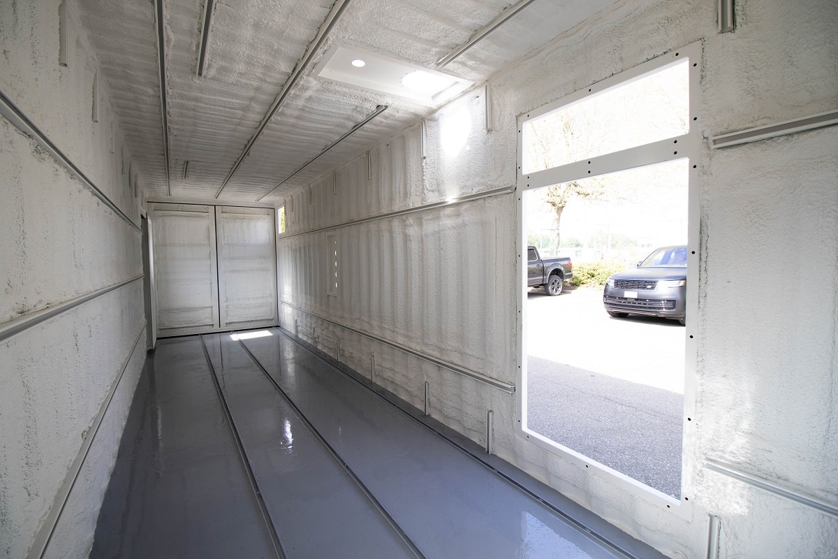 40’ Custom Mechanical Enclosure - Tupcan Pty Ltd