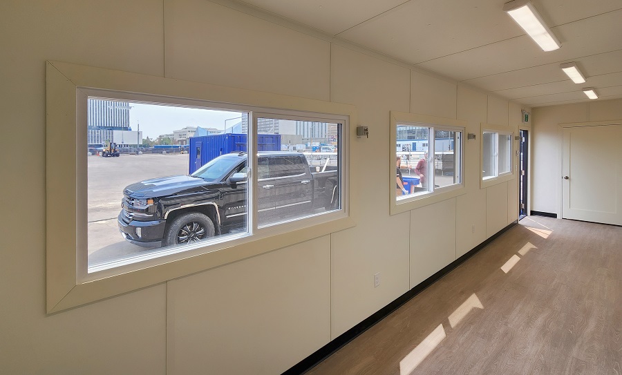 40’HC VIP Area with Patio for the Oilers - Tupcan Pty Ltd