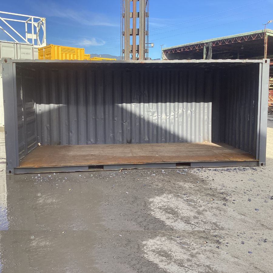 20′ Used “Open-Face” Shipping Container (Special) - Tupcan Pty Ltd