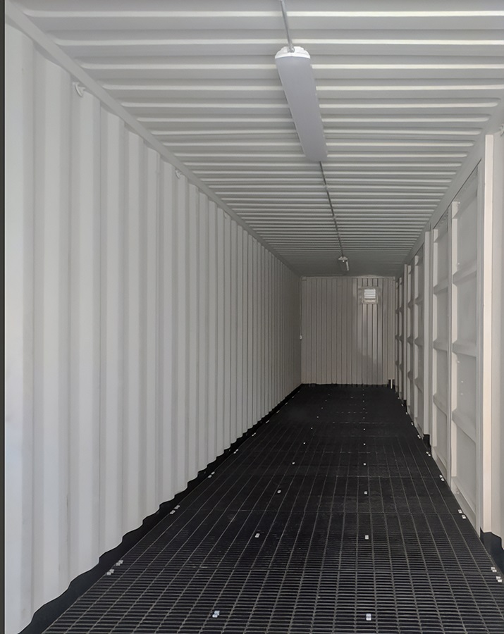 40’HC Chemical Storage w/4 x Side Doors - Tupcan Pty Ltd